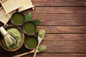 Matcha poeder thee